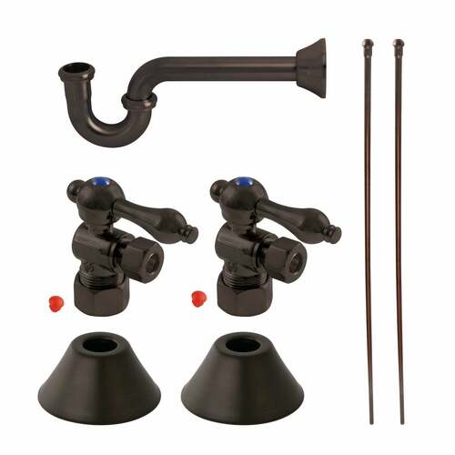 Kingston Brass CC53305LKB30 Trimscape Traditional Sink Trim Kit with P-Trap, Oil Rubbed Bronze
