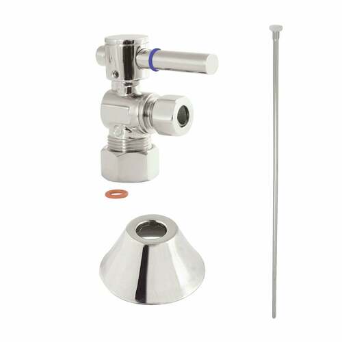 Kingston Brass CC53306DLTKF20 Modern Plumbing Toilet Trim Kit, 5/8