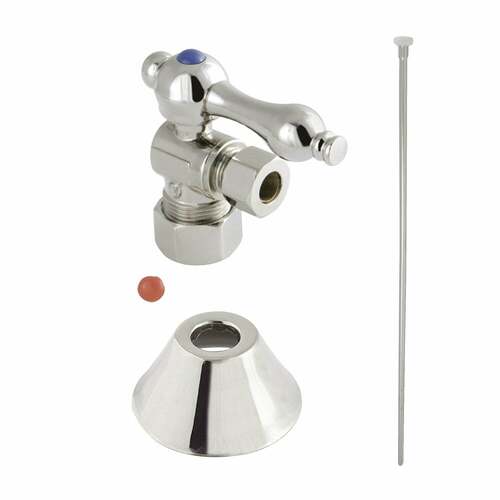 Kingston Brass CC53306TKF20 Traditional Toilet Trim Kit, 5/8