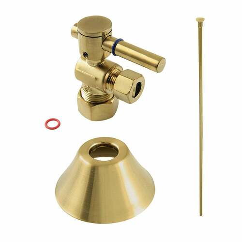 Kingston Brass CC53307DLTKF20 Modern Plumbing Toilet Trim Kit, 5/8