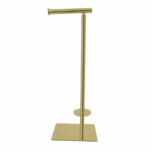 Kingston Brass CC8002 Claremont Freestanding Toilet Paper Holder - Polished Brass