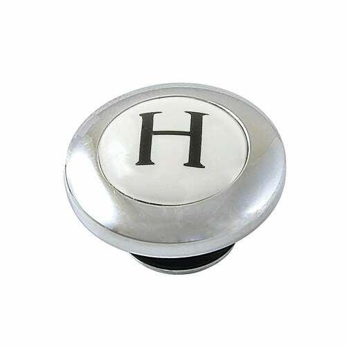 Kingston Brass CCHICX1H Polished Chrome Hot Handle Index Button