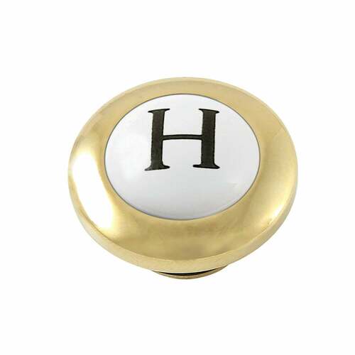 Kingston Brass CCHICX2H Polished Brass Hot Handle Index Button