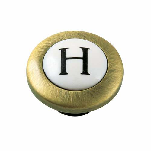 Kingston Brass CCHICX3H Antique Brass Hot Handle Index Button