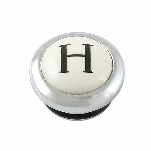 Kingston Brass CCHIMX1CSH Polished Chrome Hot Handle Index Button