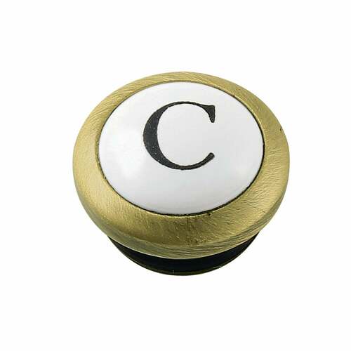 Kingston Brass CCHIMX3CSC Antique Brass Cold Handle Index Button