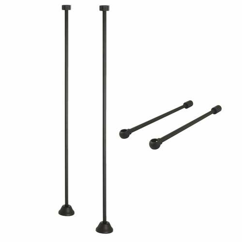 Kingston Brass CCK485 Vintage Straight Supply Line Wall Bracket, Oil Rubbed Bronze
