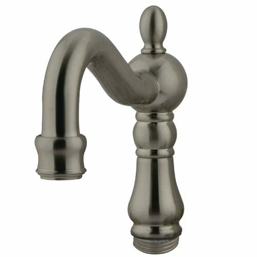 Kingston Brass CCP1001T8 Brass Faucet Spout for CC1001T8 Series, Brushed Nickel Finish