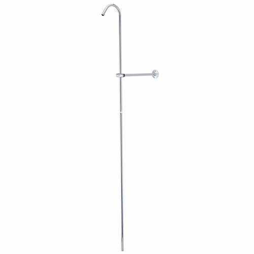Kingston Brass CCR601 Vintage Shower Riser Wall Support, Polished Chrome