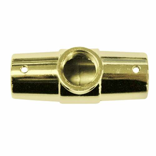 Kingston Brass CCRCA2 Vintage 3-Hole Shower Ring Connector, Polished Brass