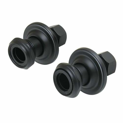 Kingston Brass CCU4100 Matte Black Vintage Wall Union Extension, 1-3/4 Inch