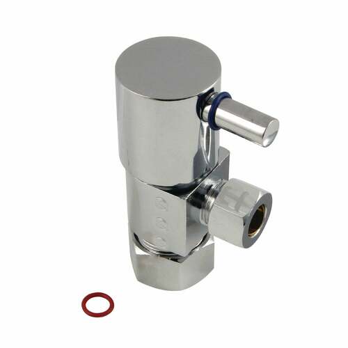Kingston Brass CD53301DL Deluxe Quarter-Turn Ceramic Angle Stop, 5/8