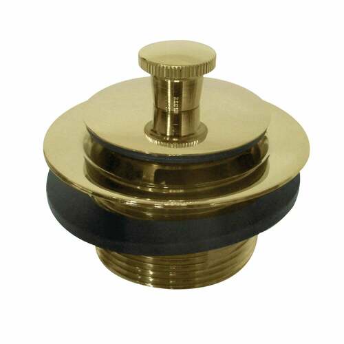 Kingston Brass DLL202 Polished Brass Lift Lock Tub Drain