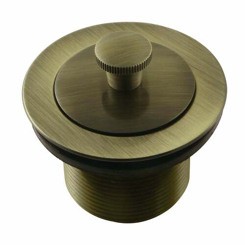 Kingston Brass DLL213 Trimscape Antique Brass Lift Turn Tub Drain