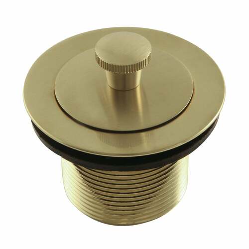 Kingston Brass DLL217 Trimscape Brass Lift Turn Tub Drain - Brushed Brass