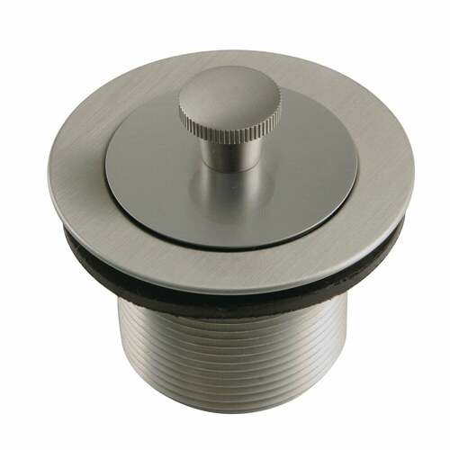 Kingston Brass DLL218 Trimscape Brass Lift Turn Tub Drain - Brushed Nickel