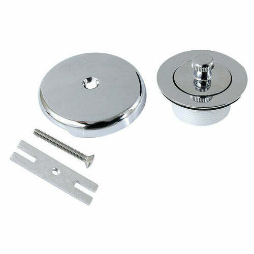 Kingston Brass DLT5301A1 Twist Close Tub Drain Conversion Kit, Polished Chrome