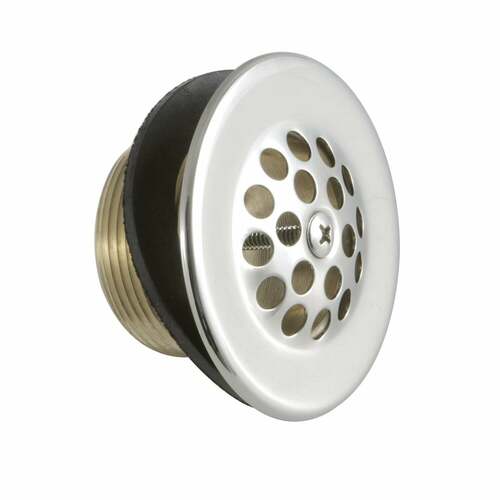 Kingston Brass DTL206 Polished Nickel Tub Drain Strainer and Grid