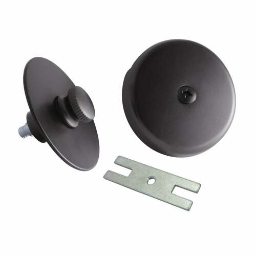 Kingston Brass DTL5303A5 Oil Rubbed Bronze Tub Drain Stopper Overflow Plate Trim Kit