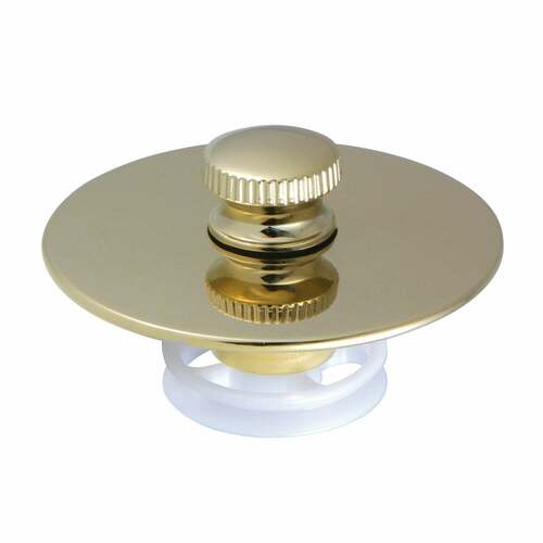 Kingston Brass DTL5304A2 Quick Cover-Up Tub Stopper - Polished Brass