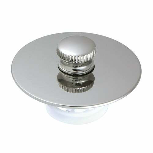 Kingston Brass DTL5304A6 Quick Cover-Up Tub Stopper - Polished Nickel