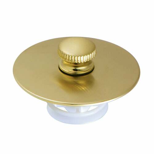 Kingston Brass DTL5304A7 Quick Cover-Up Tub Stopper - Brushed Brass