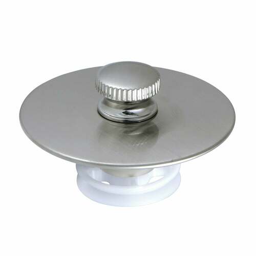 Kingston Brass DTL5304A8 Quick Cover-Up Brushed Nickel Tub Stopper