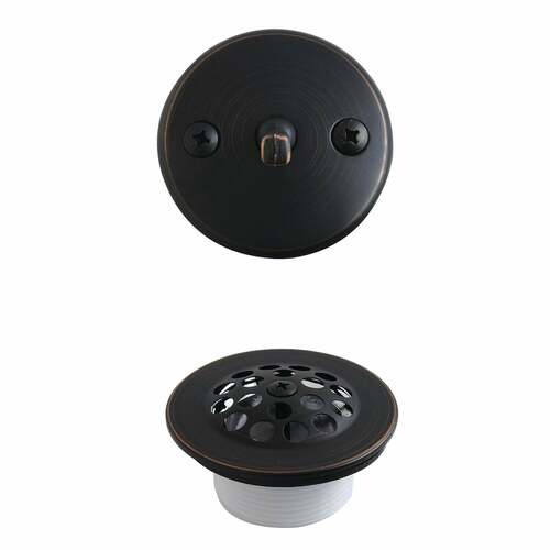 Kingston Brass DTL5305ANB Trimscape Zinc Alloy Trip Lever Tub Drain Conversion Kit, Naples Bronze