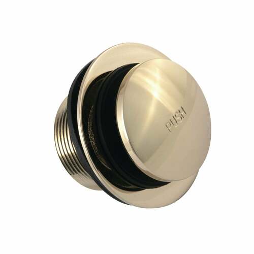 Kingston Brass DTT202 Tip-Toe Tub Drain in Polished Brass