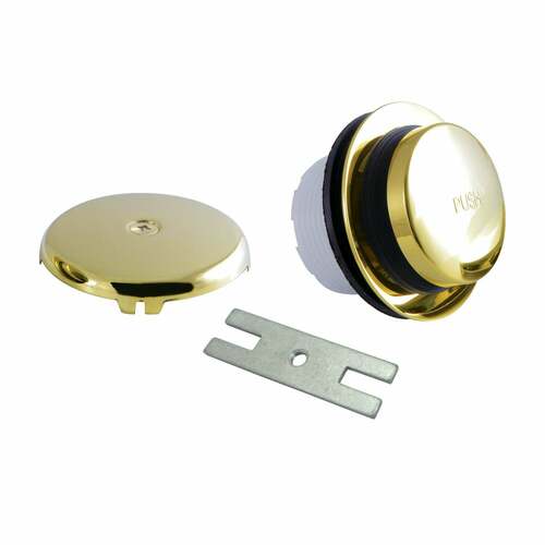 Kingston Brass DTT5302A2 Easy Touch Toe-Tap Drain Conversion Kit - Polished Brass