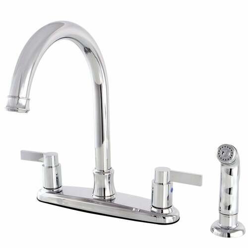 Kingston Brass FB7791NDLSP NuvoFusion Double-Handle 8