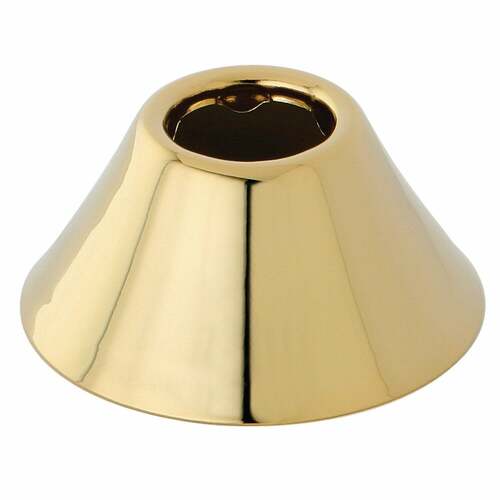 Kingston Brass FLBELL122 Polished Brass Bell Flange, 27/32