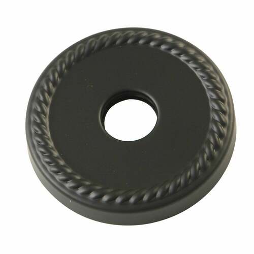 Kingston Brass FLROPE0 Matte Black 3/4-Inch Decorative Escutcheon