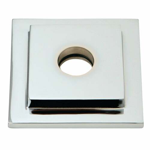 Kingston Brass FLSQUARE1 Claremont Square Shower Arm Flange - Polished Chrome