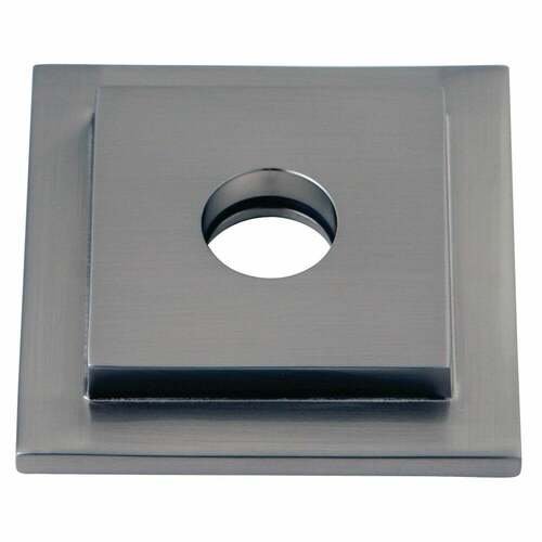 Kingston Brass FLSQUARE8 Claremont Square Shower Arm Flange - Brushed Nickel