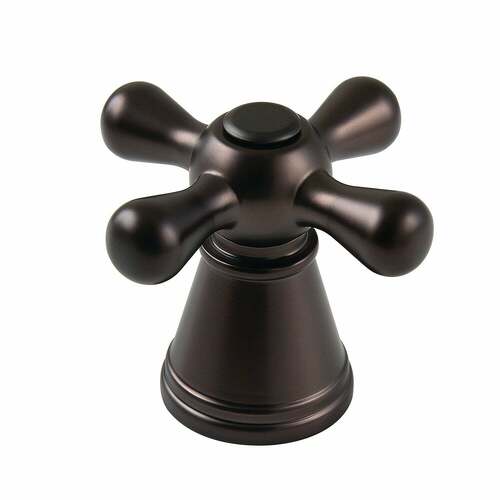 Kingston Brass FSCDH1975AAX Metal Cross Handle Diverter for Tub/Shower Faucet, Oil Rubbed Bronze