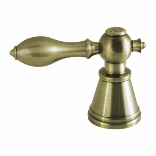 Kingston Brass FSCH19733ALH Vintage Zinc Alloy Lever Handle (Hot Side) - Antique Brass