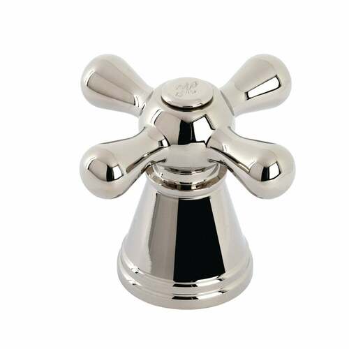 Kingston Brass FSCH1979AAXH Polished Nickel Metal Cross Handle (Hot Side)