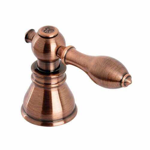 Kingston Brass FSCH197ACLACC American Classic Antique Copper Metal Lever Handle (Cold Side)