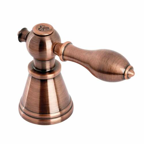 Kingston Brass FSCH197ALACC Antique Copper Brass Lever Handle (Cold Side)