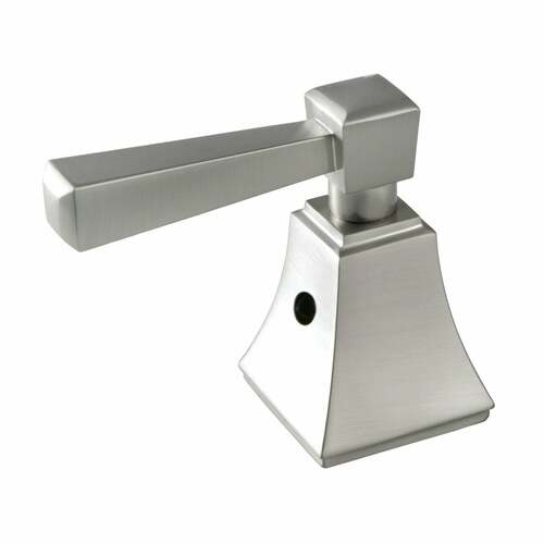 Kingston Brass FSCH4648DLH Concord Brushed Nickel Metal Lever Handle (Hot Side)