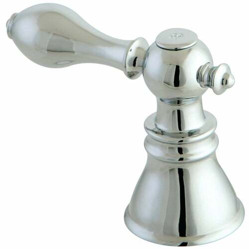 Kingston Brass FSH7611ACLH Polished Chrome Metal Lever Handle (Hot Side)