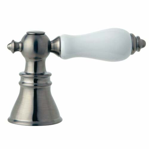 Kingston Brass FSH7618APLC Brushed Nickel Metal Lever Handle (Cold Side)