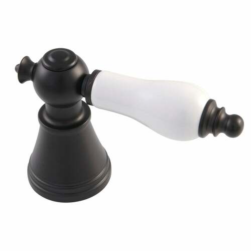 Kingston Brass FSYH7615PL Oil Rubbed Bronze Porcelain Lever Handle