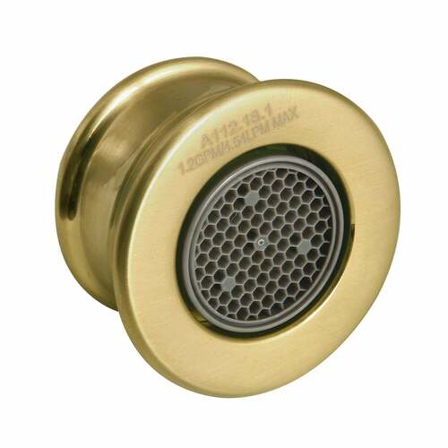 Kingston Brass G12LSSA5413 Cal Green 1.2 GPM Female Aerator in Brushed Brass