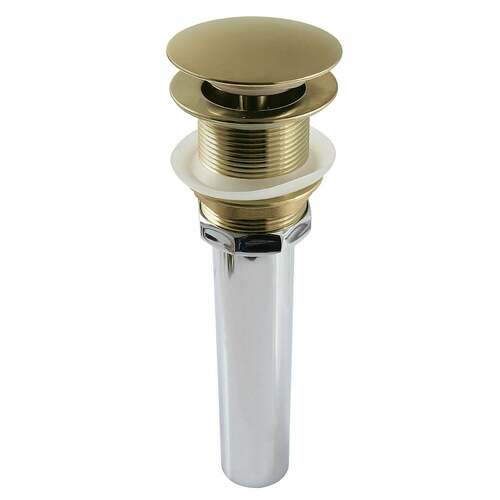 Kingston Brass GCL112BB Trimscape Brass Pop-Up Drain for Cast Iron Utility Sink, Brushed Brass