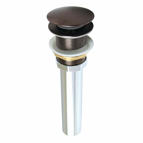 Kingston Brass GCL112ORB Trimscape Brass Pop-Up Drain for Cast Iron Sink, Oil Rubbed Bronze