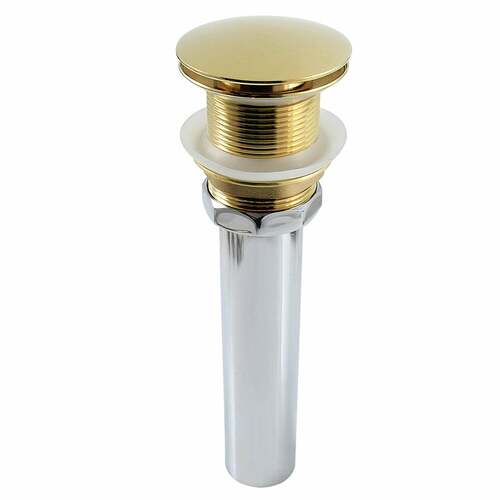 Kingston Brass GCL112PB Trimscape Polished Brass Pop-Up Drain for Cast Iron Utility Sink