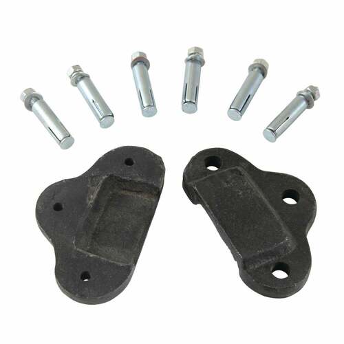 Kingston Brass GCLWS3020HW Black Mounting Bracket Hardware Kit