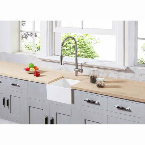Kingston Brass GKUSA15158 Gourmetier Arcticstone 15